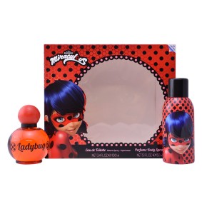Set de Perfume Infantil Miraculous Ladybug Cartoon (2 pcs)