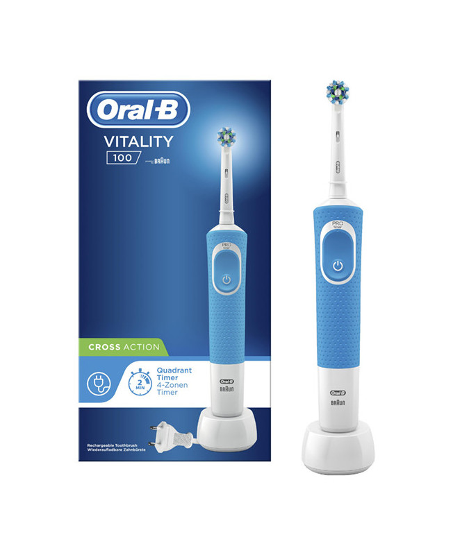 Cepillo de Dientes Eléctrico Vitality 100 Cross Action Oral-B 100 CrossAction