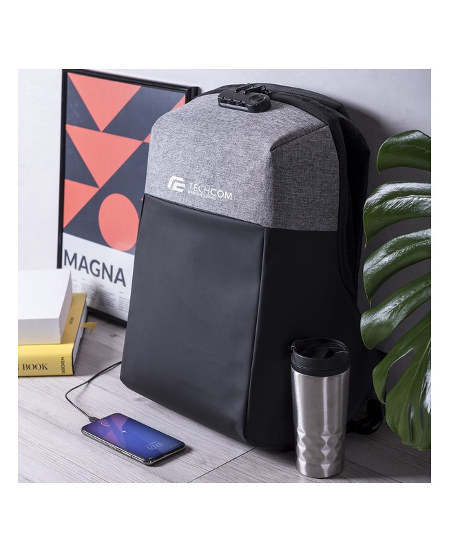 Mochila Antirrobo con USB y Compartimento para Tablet y Portátil 145949