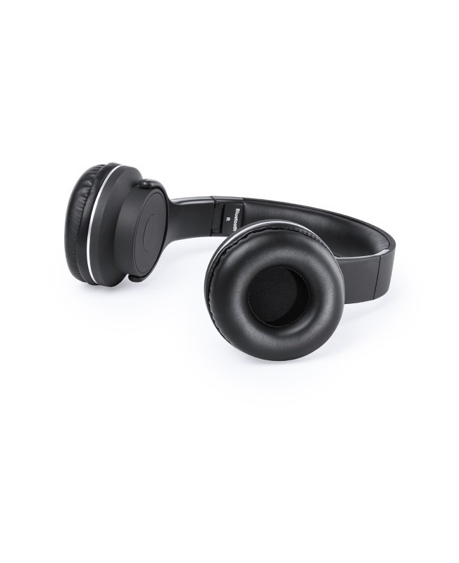 Auriculares de Diadema Plegables con Bluetooth USB FM 6W Negro 146131