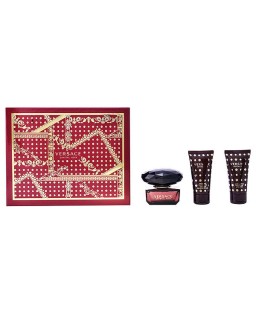 Set de Perfume Mujer Crystal Noir Versace (3 pcs)