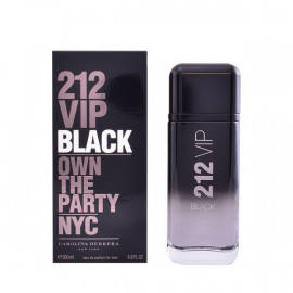 Perfume Hombre 212 Vip Black Carolina Herrera EDP (200 ml)