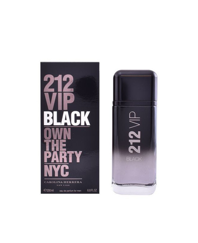 Perfume Hombre 212 Vip Black Carolina Herrera EDP (200 ml)