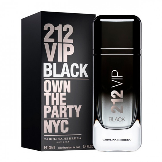 Perfume Hombre 212 Vip Black Carolina Herrera EDP (200 ml)
