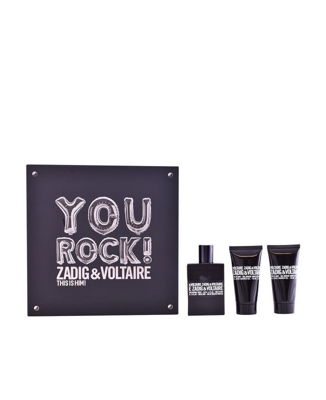 Set de Perfume Hombre This Is Him! You Rock! Zadig & Voltaire (3 pcs)