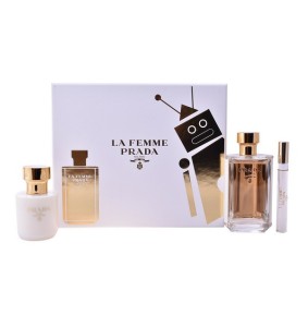 Set de Perfume Mujer La Femme Prada (3 pcs)