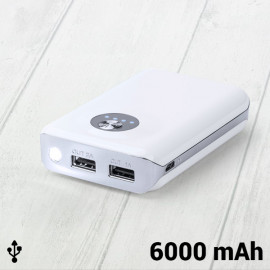 Power Bank con Doble USB 6000 mAh 144962