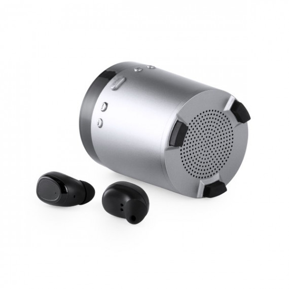 Auriculares Bluetooth con Micrófono FM USB 3W Plateado 146192