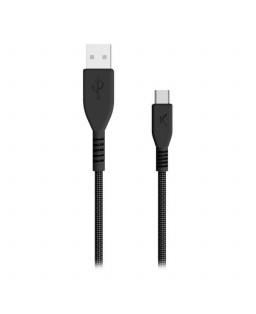 Cable USB A a USB C Negro