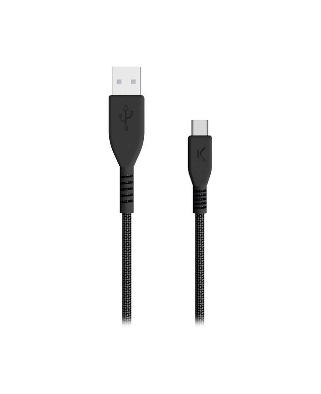 Cable USB A a USB C Negro