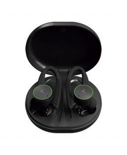 Auriculares Deportivos con Micrófono Sports Buds 400 mAh Negro