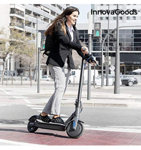 Patinete Eléctrico Plegable Pro InnovaGoods 7800 mAh 8,5' 350W Negro