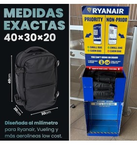 Mochila cabina al vacio 40x30x20 con bomba  Maxx Patt 