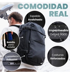 Mochila cabina al vacio 40x30x20 con bomba  Maxx Patt 