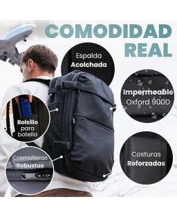 Mochila cabina al vacio 40x30x20 con bomba  Maxx Patt 