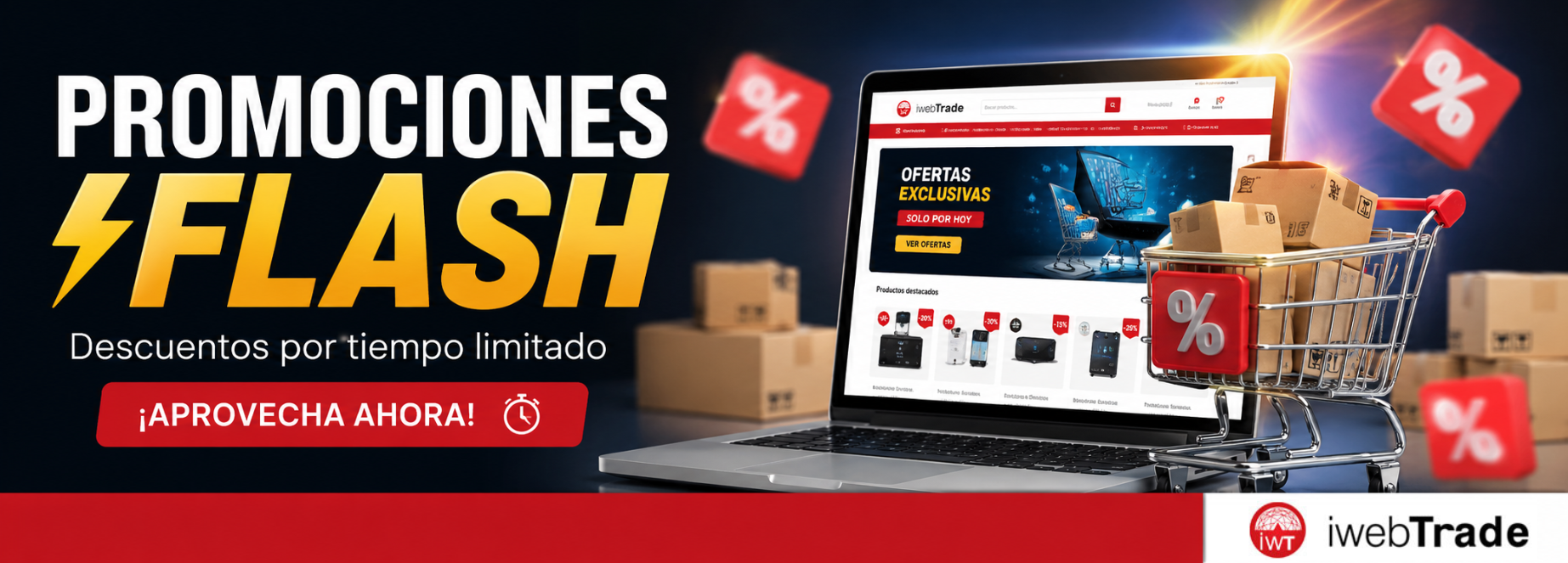 Descuentos Flash Cada Semana : Código IWEBDTO ⭐️ 